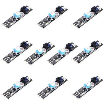 KY-033 10pcs 1 channel tracing module/ Intelligent Vehicle tracking probe infrared /black white line detection sensor
KY-033 10pcs 1 channel tracing module/ Intelligent Vehicle tracking probe infrared /black white line detection sensor