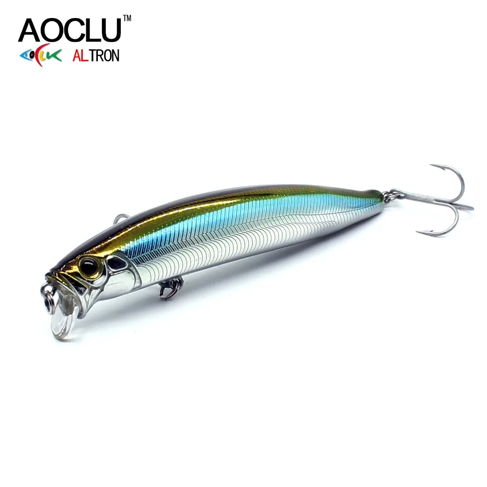 AOCLU lures wobblers Jerkbait 10.5cm 15g Hard Bait Minnow Crank fishing lure With Magnet Bass Fresh 4# VMC hooks 6 colors
AOCLU lures wobblers Jerkbait 10.5cm 15g Hard Bait Minnow Crank fishing lure With Magnet Bass Fresh 4# VMC hooks 6 colors