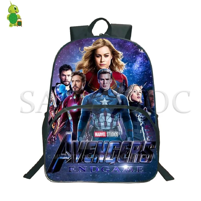 2019 Avengers Endgame Superhero Iron Man Backpack School Bags for Teenagers Large Capacity Book Bags Women Men Travel Backpack
2019 Avengers Endgame Superhero Iron Man Backpack School Bags for Teenagers Large Capacity Book Bags Women Men Travel Backpack