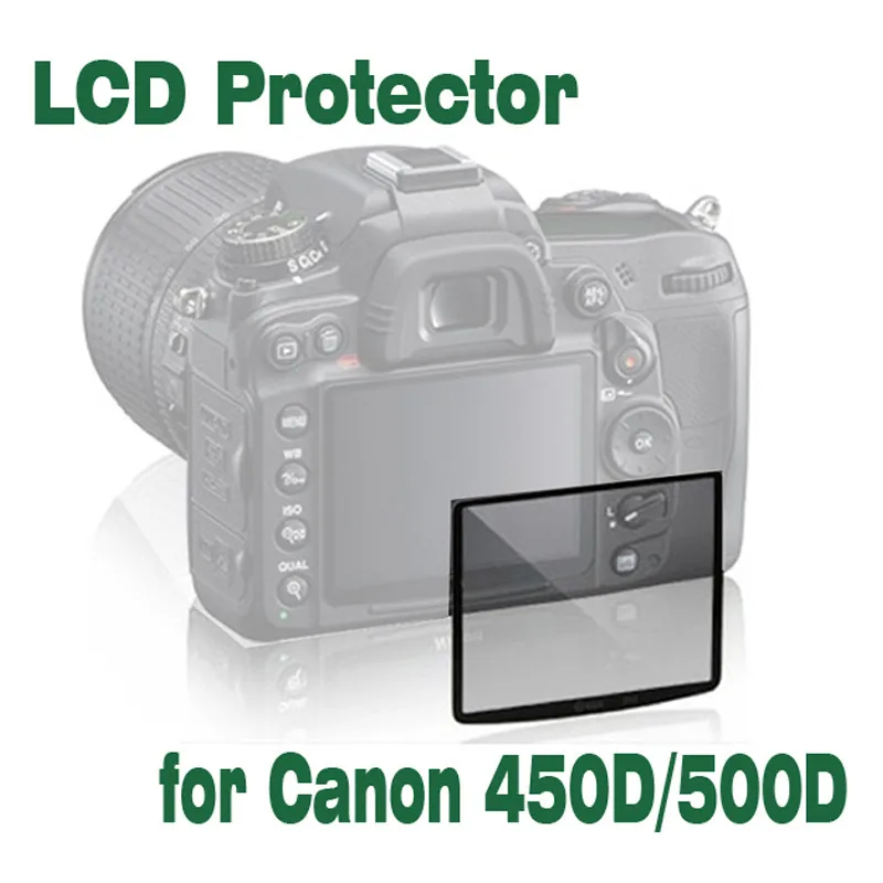 1 шт. профессиональная ЖК оптическая стеклянная Защитная пленка для Canon 450D 500D