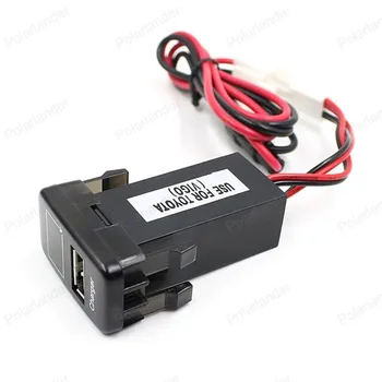 cell Phone adapter Voltmeter with Wire Auto Dashboard USB port 5V 2.1A Car Charger For TOYOTA VIGO
cell Phone adapter Voltmeter with Wire Auto Dashboard USB port 5V 2.1A Car Charger For TOYOTA VIGO
