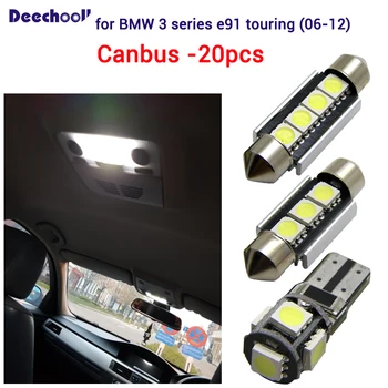 deechooll 20pcs License plate lamp Bulbs+interior dome light for BMW 3 series e91 325xi 328i 328xi 325d 320d 330d touring 06-12
deechooll 20pcs License plate lamp Bulbs+interior dome light for BMW 3 series e91 325xi 328i 328xi 325d 320d 330d touring 06-12