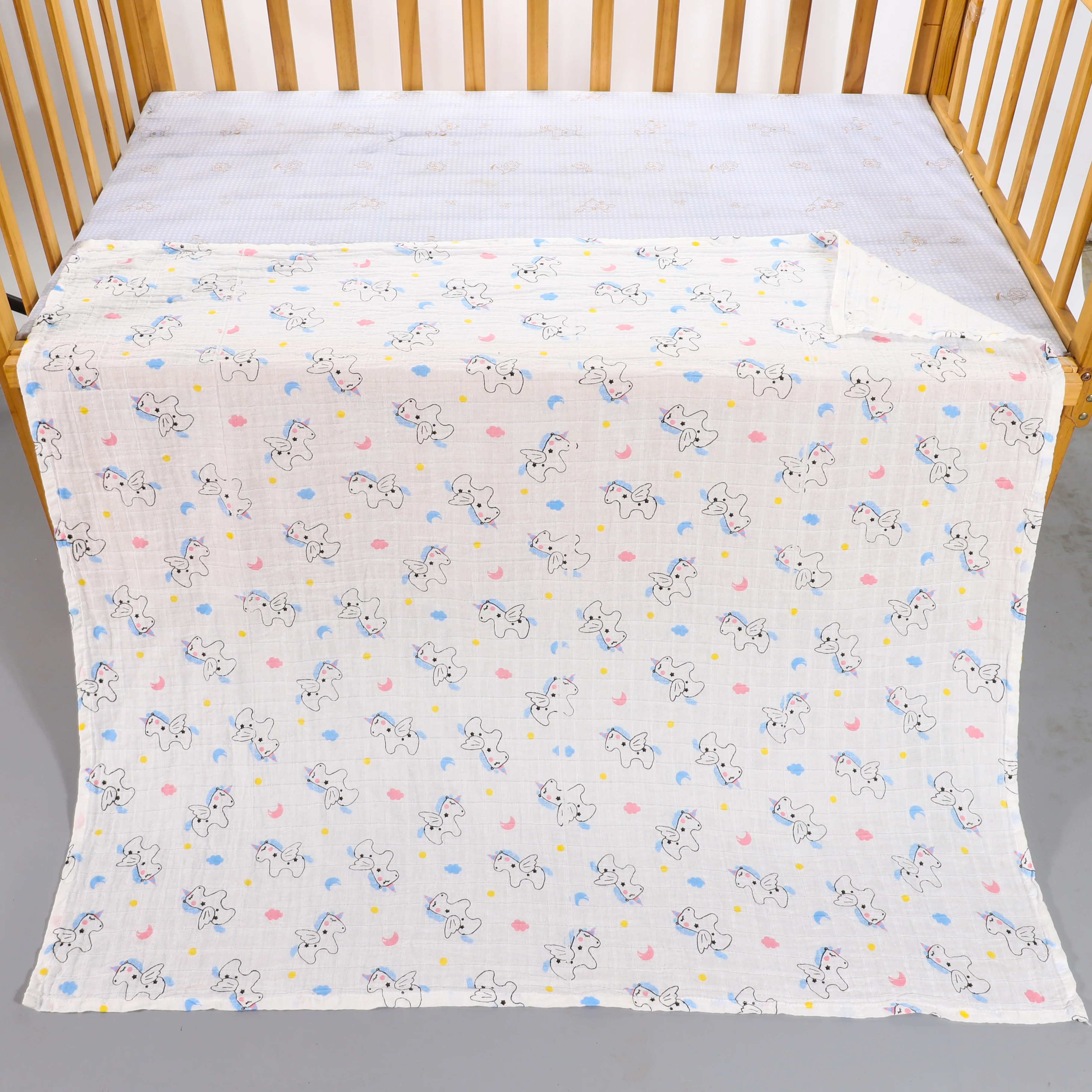 Newborn Baby Play Mat Muslin Swaddle Blanket Baby Photography Blankets Mantas De Bebes Infant Stroller Cover 115*115cm
Newborn Baby Play Mat Muslin Swaddle Blanket Baby Photography Blankets Mantas De Bebes Infant Stroller Cover 115*115cm