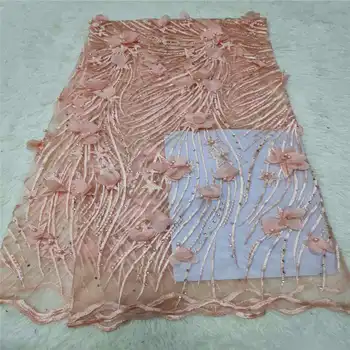 Pink African Lace Fabric 3D Flower French Net Lace Fabric 2018 High Quality Nigerian Lace Fabric Wedding
Pink African Lace Fabric 3D Flower French Net Lace Fabric 2018 High Quality Nigerian Lace Fabric Wedding