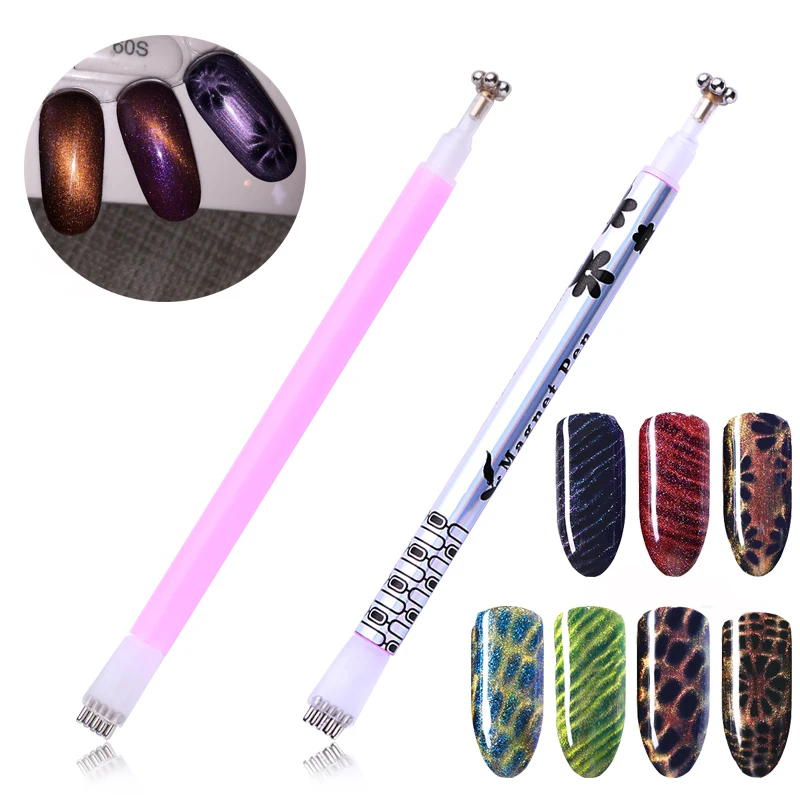 1pc Double Head Cat Eye Magnet Stick for Gel Polish Varnish 3D Line Strip Strong Effect Stick Magical Board Nail Art Tools
1pc Double Head Cat Eye Magnet Stick for Gel Polish Varnish 3D Line Strip Strong Effect Stick Magical Board Nail Art Tools