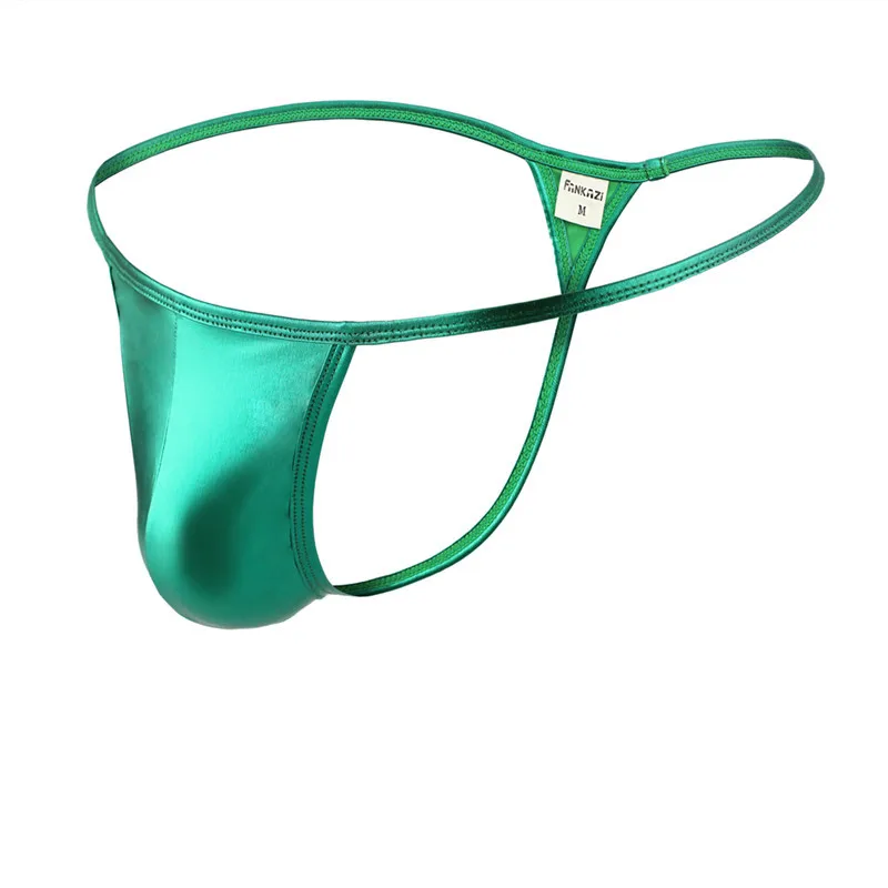 Sexy Gay Underwear Men Thongs G-string Man Lingerie Solid Low-rise U Convex Pouch Patent Leather Panties cueca masculina S-XL
Sexy Gay Underwear Men Thongs G-string Man Lingerie Solid Low-rise U Convex Pouch Patent Leather Panties cueca masculina S-XL