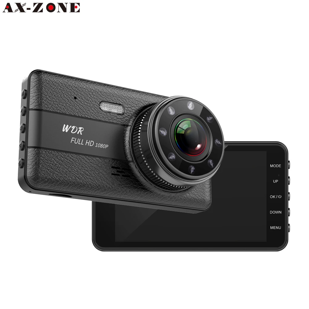 AXZONE Dash Cams for Cars Front and Rear with Night Vision, Car Camera with 8 Led Lights, 1080P Full HD Dash Cam, 4 Inch LCD
AXZONE Dash Cams for Cars Front and Rear with Night Vision, Car Camera with 8 Led Lights, 1080P Full HD Dash Cam, 4 Inch LCD