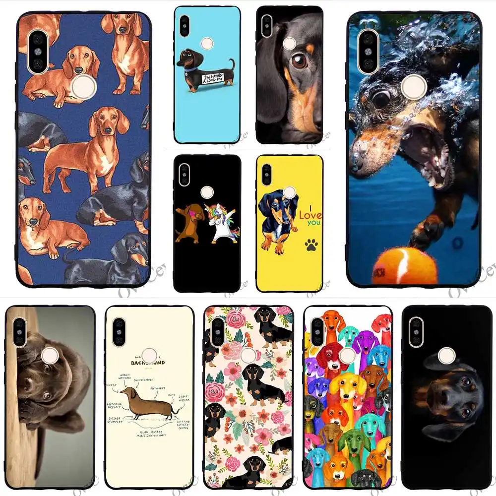 Protective Dachshund dog Phone Cover for Xiaomi Redmi Note 6 Pro Case 5 4A 5 Plus 5A Prime 4X 6A Cases Back
Protective Dachshund dog Phone Cover for Xiaomi Redmi Note 6 Pro Case 5 4A 5 Plus 5A Prime 4X 6A Cases Back