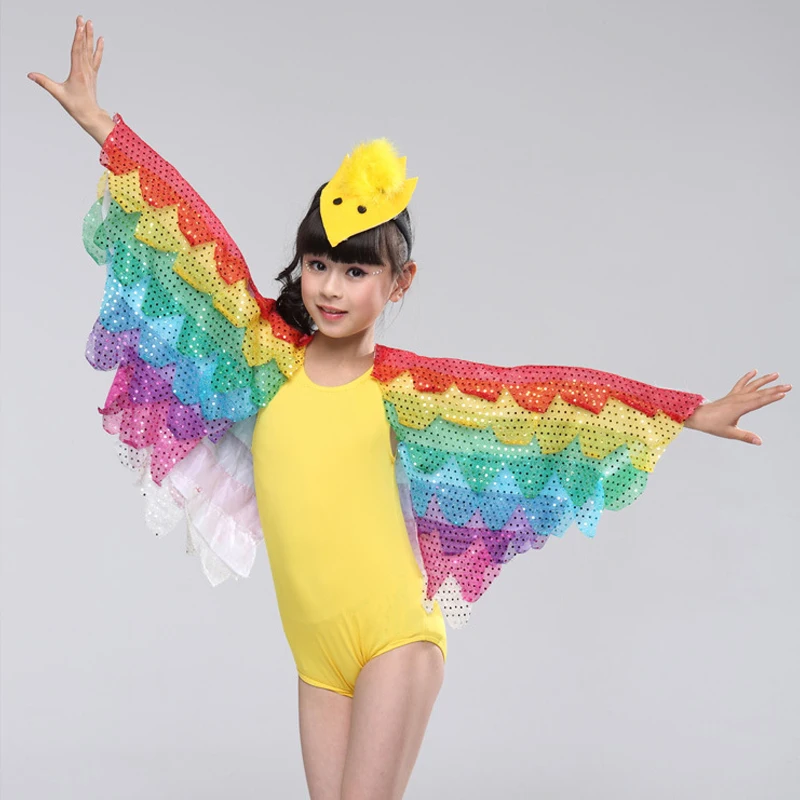 Girls Kids Theatre Costume Bird Chick Cosplay Dance Performances Kindergarten Clothing Wear Halloween Party Dress Wing Purim
Girls Kids Theatre Costume Bird Chick Cosplay Dance Performances Kindergarten Clothing Wear Halloween Party Dress Wing Purim