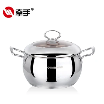 Cooking pot soup pot stainless steel soup pot curviplanar buzhanguo soup pot interaural sauceboxes
Cooking pot soup pot stainless steel soup pot curviplanar buzhanguo soup pot interaural sauceboxes