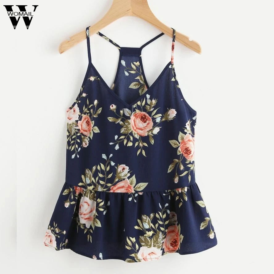 CharmDemon top women Floral Casual Sleeveless Top Vest Tank Shirt Blouse Cami Top summer clothes womenG1
CharmDemon top women Floral Casual Sleeveless Top Vest Tank Shirt Blouse Cami Top summer clothes womenG1