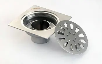 NEW 100X100MM Deodorant And Sanitary Stainless Steel Square Floor Drain, Waste Gate, Ground Leakage In Bathroom Kitchen Shower
NEW 100X100MM Deodorant And Sanitary Stainless Steel Square Floor Drain, Waste Gate, Ground Leakage In Bathroom Kitchen Shower