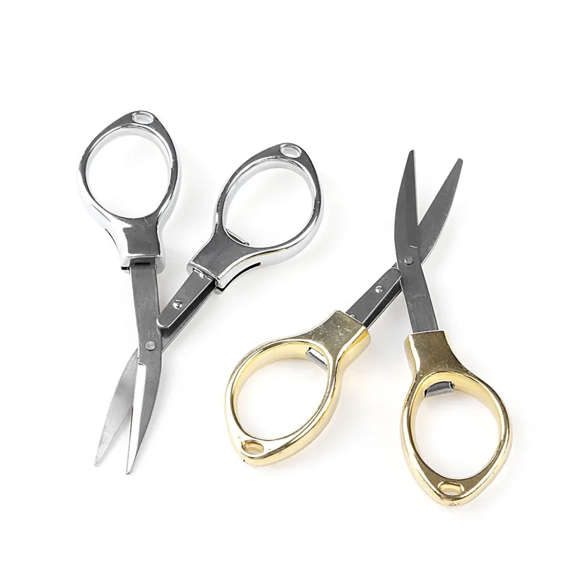 Folding Stainless Steel Scissors Keychain Camping Fishing Scissor Mini Cutter Gold/Siver Color
Folding Stainless Steel Scissors Keychain Camping Fishing Scissor Mini Cutter Gold/Siver Color