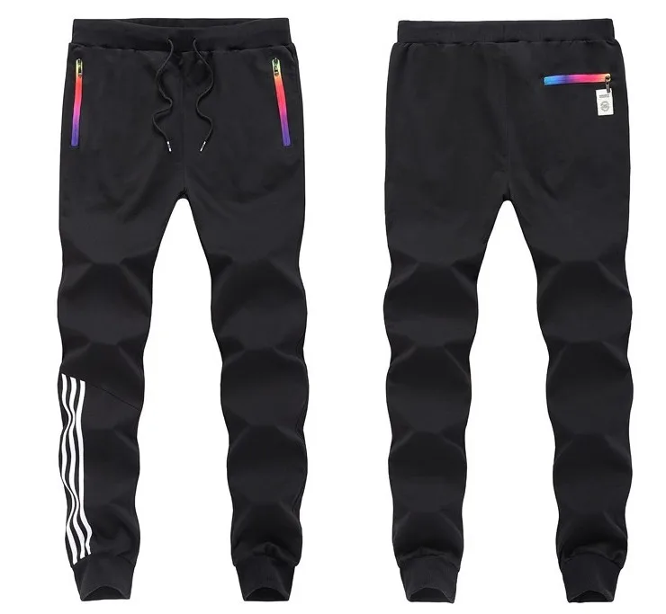 Leisure Pants Men's Color Zipper Pants Knitted Sports Pants Korean Feet Haren Pants
Leisure Pants Men's Color Zipper Pants Knitted Sports Pants Korean Feet Haren Pants