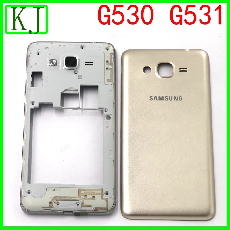 Original G530 G531 Middle Frame +Battery Cover Back Door For Samsung Galaxy Grand Prime G530H G531H Full Housing Case
Original G530 G531 Middle Frame +Battery Cover Back Door For Samsung Galaxy Grand Prime G530H G531H Full Housing Case