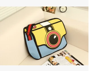 Fashion 2d bags hot sale unique high quality canvas Unisex messenger bag!Nice stereo gismo camera pattern cartoon handbags gift
Fashion 2d bags hot sale unique high quality canvas Unisex messenger bag!Nice stereo gismo camera pattern cartoon handbags gift