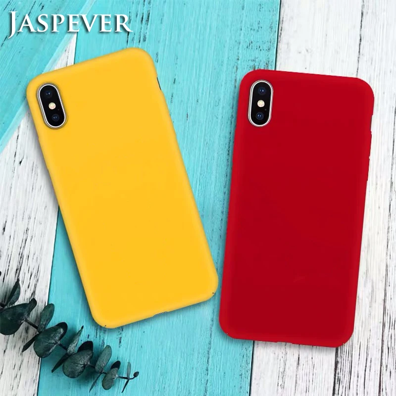 Luxury Solid Color Silicone Phone Case For Iphone Xs Max X Xr 8 7 6s 6 Plus 5 5s Se Soft Tpu Matte Candy Color Ultra Thin Cover
Luxury Solid Color Silicone Phone Case For Iphone Xs Max X Xr 8 7 6s 6 Plus 5 5s Se Soft Tpu Matte Candy Color Ultra Thin Cover