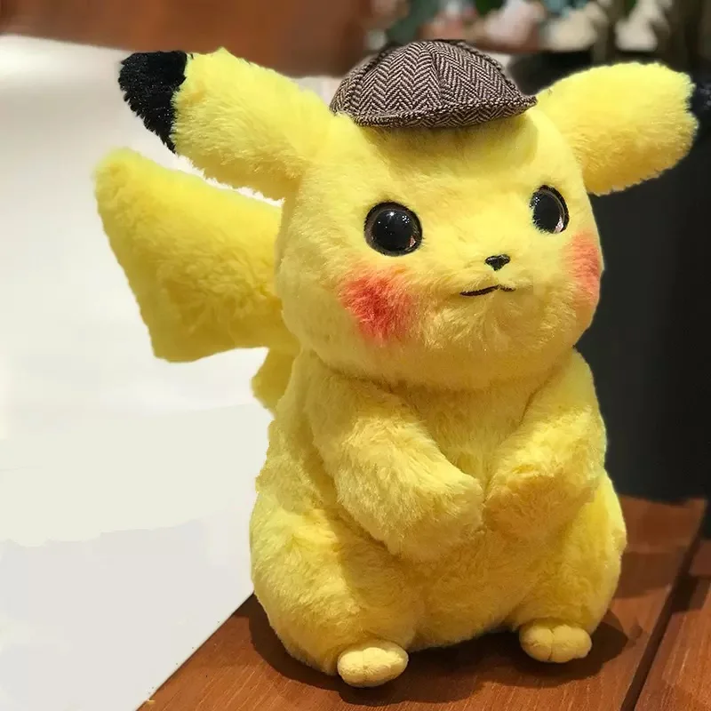 28cm Pikachu Plush Toy Stuffed Toy Detective Pikachu Anime Plush Toys Yellow Duck Cute Doll High quality For Children Gift
28cm Pikachu Plush Toy Stuffed Toy Detective Pikachu Anime Plush Toys Yellow Duck Cute Doll High quality For Children Gift