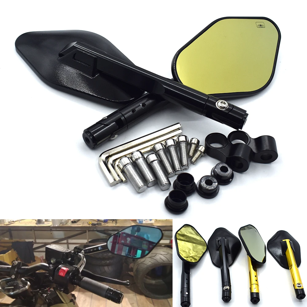 For Yamaha FZ1 FZ6 Fazer FZ8 FZ6R XJ6 MT-07 MT-09 MT09 New universal 8mm 10mm motorcycle CNC aluminum motorcycle rearview mirror
For Yamaha FZ1 FZ6 Fazer FZ8 FZ6R XJ6 MT-07 MT-09 MT09 New universal 8mm 10mm motorcycle CNC aluminum motorcycle rearview mirror