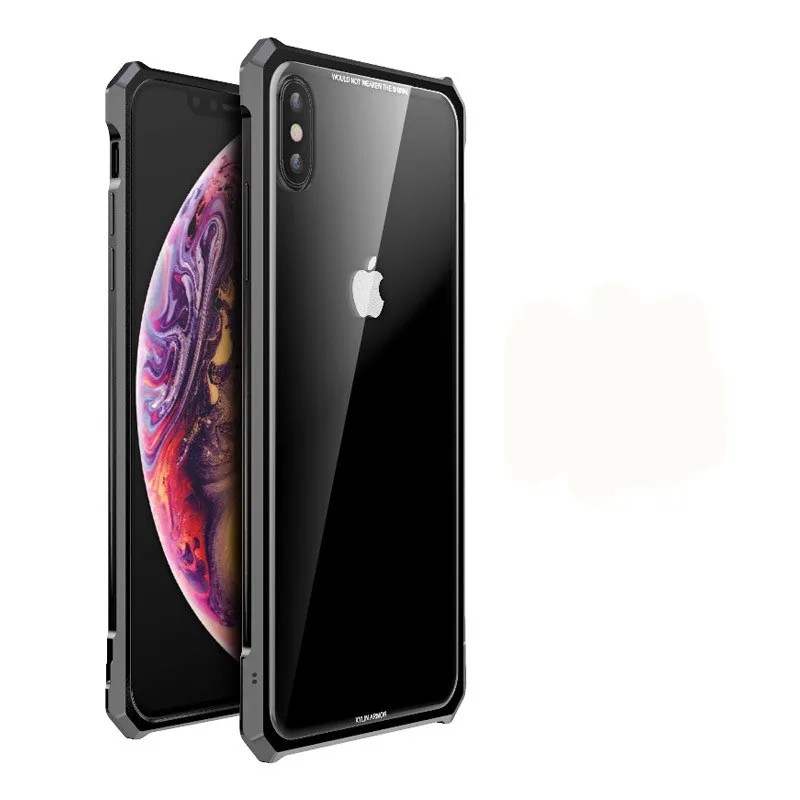 New Applicable to iPhone X XS XR MAX Case For iphone 8 8plus Phone Case Metal Frame For iphone 6 6S 7 7 plus Tempered Glass Case
New Applicable to iPhone X XS XR MAX Case For iphone 8 8plus Phone Case Metal Frame For iphone 6 6S 7 7 plus Tempered Glass Case