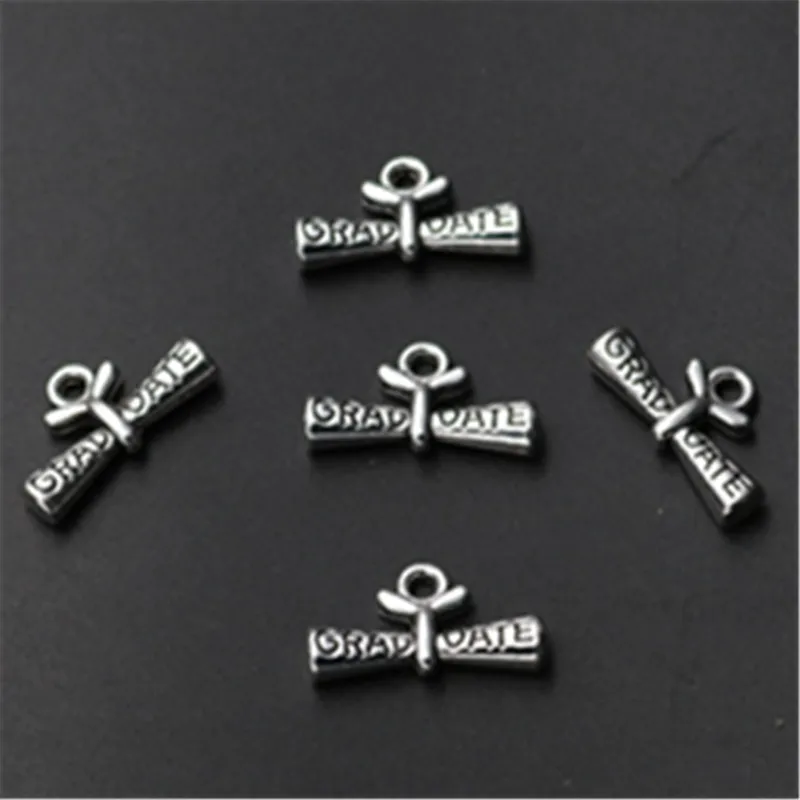 WKOUD 10pcs Antique Silver Diploma Glamour Alloy Pendants For Necklace Bracelet DIY Vintage Jewelry Handcrafted A901
WKOUD 10pcs Antique Silver Diploma Glamour Alloy Pendants For Necklace Bracelet DIY Vintage Jewelry Handcrafted A901