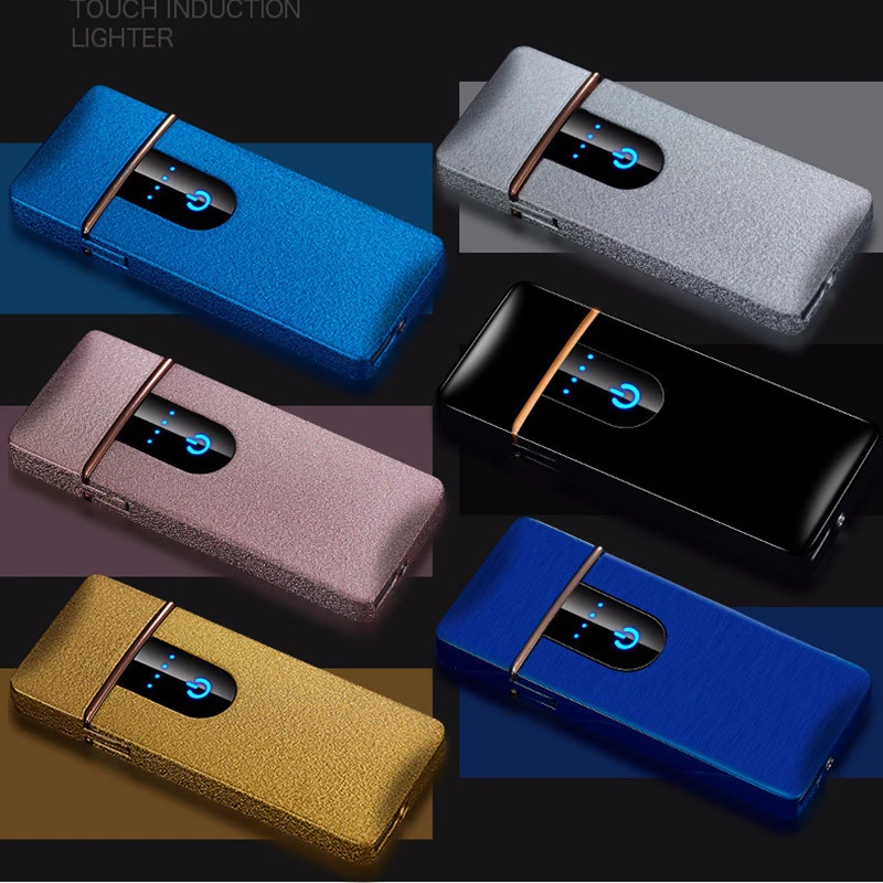 High Quality Touch Induction USB Electric Cigarette Lighter Double Ignite Windproof Tobacco Encendedor Plasma Smoke Gadgets
High Quality Touch Induction USB Electric Cigarette Lighter Double Ignite Windproof Tobacco Encendedor Plasma Smoke Gadgets