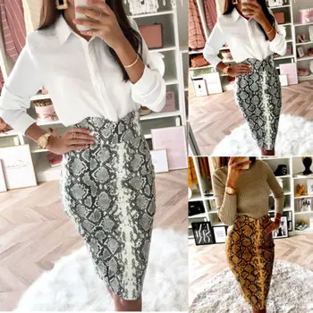 2019 Thefound Brand Hot Women Bodycon Skirt Faux Snake Print High Waist Zipper Mini Party Clothing Ladies Girl Sexy Club Skirts
2019 Thefound Brand Hot Women Bodycon Skirt Faux Snake Print High Waist Zipper Mini Party Clothing Ladies Girl Sexy Club Skirts