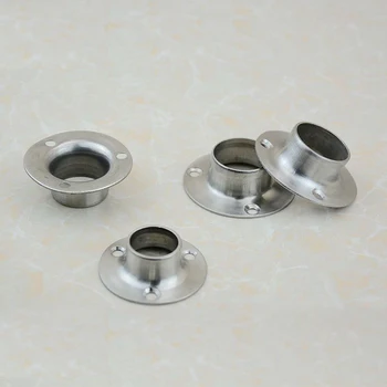 Side-mounted Tube seat household hardware wall bracket fixed mounting stand flange closet kitchen Clothes rail part
Side-mounted Tube seat household hardware wall bracket fixed mounting stand flange closet kitchen Clothes rail part