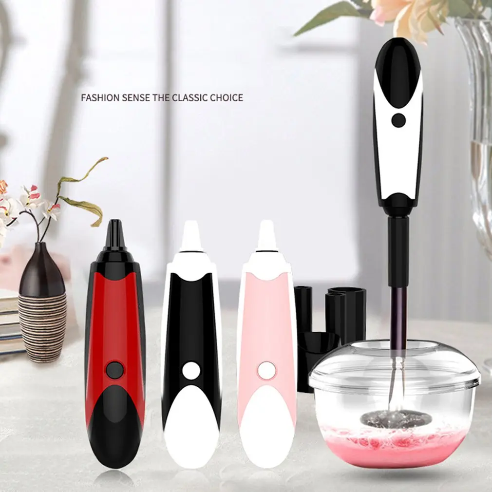 Electric Makeup Brush Cleaner Ultrasonic Scrub Electric Cleaning Drying Tool Usb Charging Brush
Electric Makeup Brush Cleaner Ultrasonic Scrub Electric Cleaning Drying Tool Usb Charging Brush