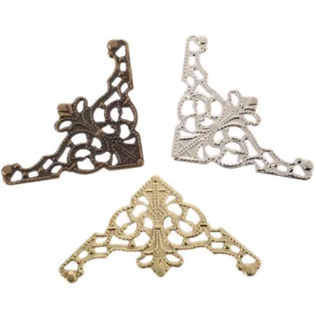 10Pcs Furniture Fittings Antique Corner Bracket Jewelry Gift Box Wood Case Book Scrapbook Album Corner Decorative Protector 36mm
10Pcs Furniture Fittings Antique Corner Bracket Jewelry Gift Box Wood Case Book Scrapbook Album Corner Decorative Protector 36mm