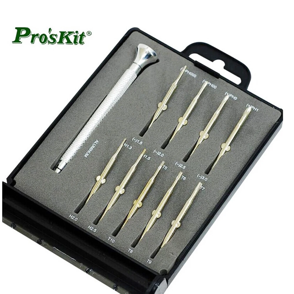ProsKit SD-9811 18 in 1 Precision Screwdriver, Slit and Phillips Set Clock Repair Free Shipping
ProsKit SD-9811 18 in 1 Precision Screwdriver, Slit and Phillips Set Clock Repair Free Shipping