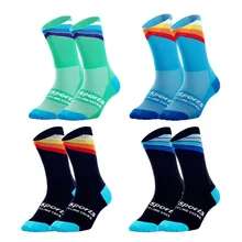 Ciclismo correndo montanhismo competição profissional meias esportivas respirável wear-resistant meia tubular ciclismo yoga soc(China)