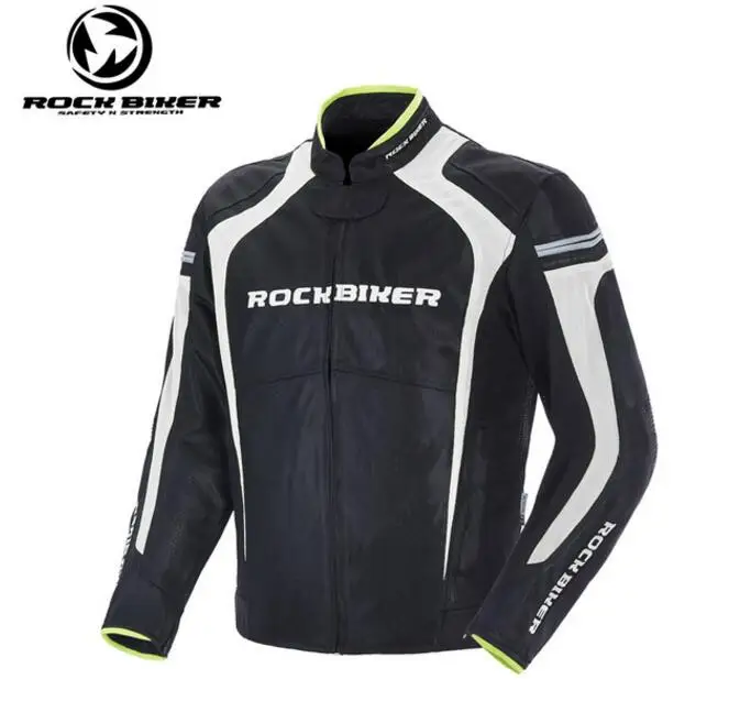 ROCK BIKER Polyester Breathable Mesh Motorcycle Jacket Men Spring Summer Slim Moto Racing Riding jacket with CE protector 012
ROCK BIKER Polyester Breathable Mesh Motorcycle Jacket Men Spring Summer Slim Moto Racing Riding jacket with CE protector 012