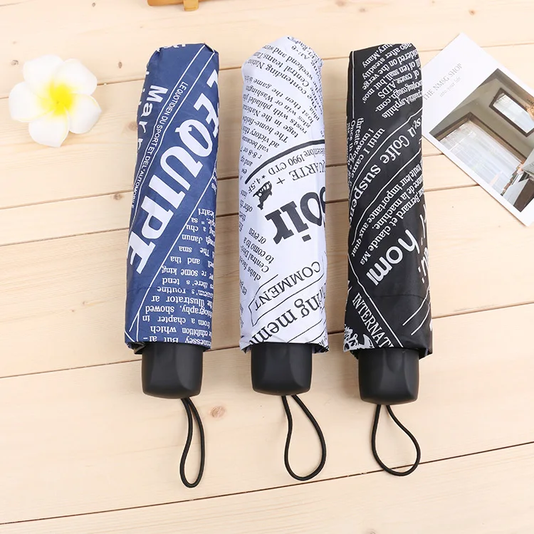 FASOTY Black Coating Vintage European And American Wind Newspaper Umbrella Creative All-Weather Umbrella 8 Bone Apollo Umbrellas
FASOTY Black Coating Vintage European And American Wind Newspaper Umbrella Creative All-Weather Umbrella 8 Bone Apollo Umbrellas