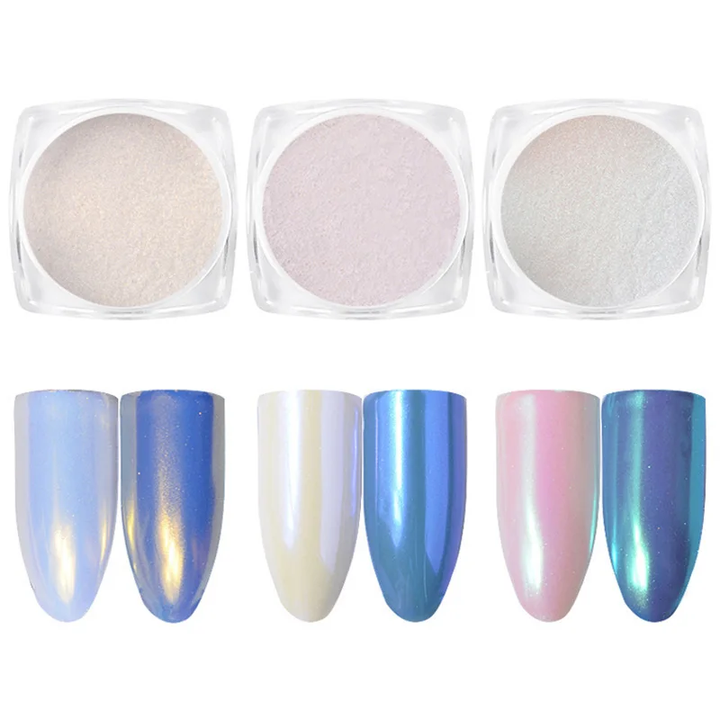 Beautiful 2g/Box Diamond Pearl Nail Art Magic Mirror Glitter Powder Mermaid Shining 3 colors
Beautiful 2g/Box Diamond Pearl Nail Art Magic Mirror Glitter Powder Mermaid Shining 3 colors