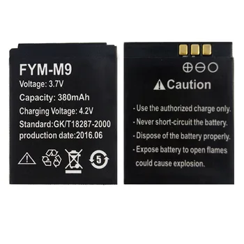 OCTelect FYM-M9 battery smart watch phone 380mAh battery for smart watch 
OCTelect FYM-M9 battery smart watch phone 380mAh battery for smart watch