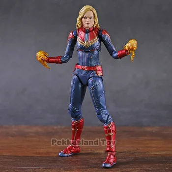 Avengers 4 Endgame SHF Captain Marvel Carol Danvers PVC Action Figure Collectible Model Toy
Avengers 4 Endgame SHF Captain Marvel Carol Danvers PVC Action Figure Collectible Model Toy