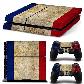 blue red and white three color sticker for PS4 console and 2 controllers skin sticker decals covers #TN-PS4-10167
blue red and white three color sticker for PS4 console and 2 controllers skin sticker decals covers #TN-PS4-10167