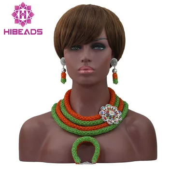 2016 Latest African Casual Jewelry Set Handmade Crystal Beads Necklace Jewelry Sets Bridal Jewelry Set Free Shipping ALJ846
2016 Latest African Casual Jewelry Set Handmade Crystal Beads Necklace Jewelry Sets Bridal Jewelry Set Free Shipping ALJ846