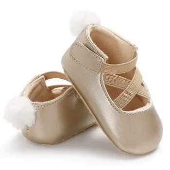 0-18M Toddler Baby Girl Pu First Walkers Princess Shoes cute pom shoes Infant Prewalker New Born Baby Shoes for girls D15
0-18M Toddler Baby Girl Pu First Walkers Princess Shoes cute pom shoes Infant Prewalker New Born Baby Shoes for girls D15