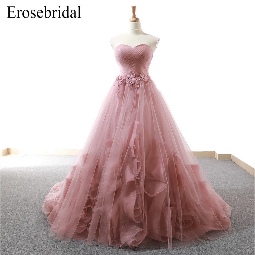2019 Autumn New Ball Gown Wedding Dress Elegant Sweetheart Bodice White Ivory Vestido De Noiva Lace Up Back
2019 Autumn New Ball Gown Wedding Dress Elegant Sweetheart Bodice White Ivory Vestido De Noiva Lace Up Back