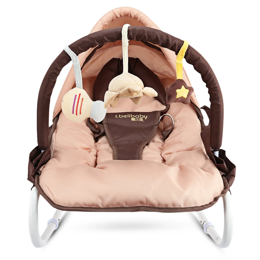 IBELIBABY детское кресло качалка шезлонг Колыбель для новорожденных кровать Детские
