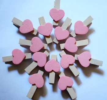 50pcs Pink Heart Shaped Wood Clips For Photo Clips Clothespin Craft Creative Decoration Clips Wooden Pegs 3.5x0.7cm
50pcs Pink Heart Shaped Wood Clips For Photo Clips Clothespin Craft Creative Decoration Clips Wooden Pegs 3.5x0.7cm