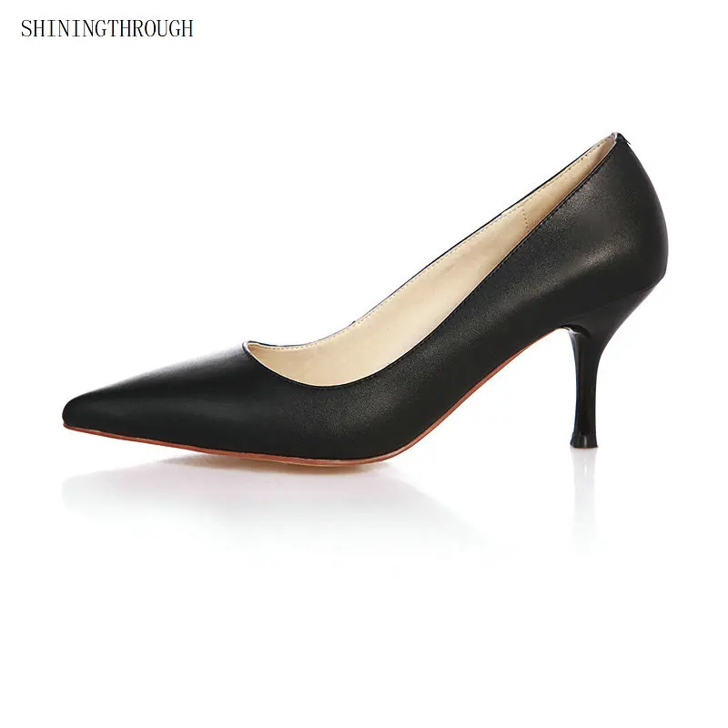 2019 Spring Autumn Sexy Women Shallow Pumps Genuine Leather High Heels slip-on Ol Shoes Woman Size 33-39
2019 Spring Autumn Sexy Women Shallow Pumps Genuine Leather High Heels slip-on Ol Shoes Woman Size 33-39