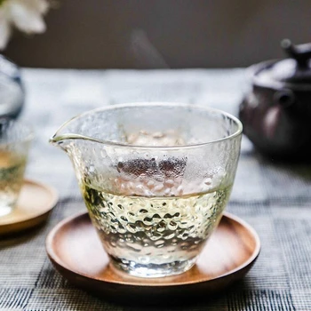 PINNY Heat-resistant Fair Tea Cup Exquisite Handmade Transparent TeaCups Kung Fu Tea Sets Japanese Tea Ceremony Cup And Saucer
PINNY Heat-resistant Fair Tea Cup Exquisite Handmade Transparent TeaCups Kung Fu Tea Sets Japanese Tea Ceremony Cup And Saucer