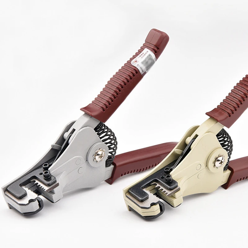 1Piece Automatic Wire Stripping Pliers 0.5-3.6mm2 Wire Strippers with Length Limit Hand Tool for Electrician
1Piece Automatic Wire Stripping Pliers 0.5-3.6mm2 Wire Strippers with Length Limit Hand Tool for Electrician