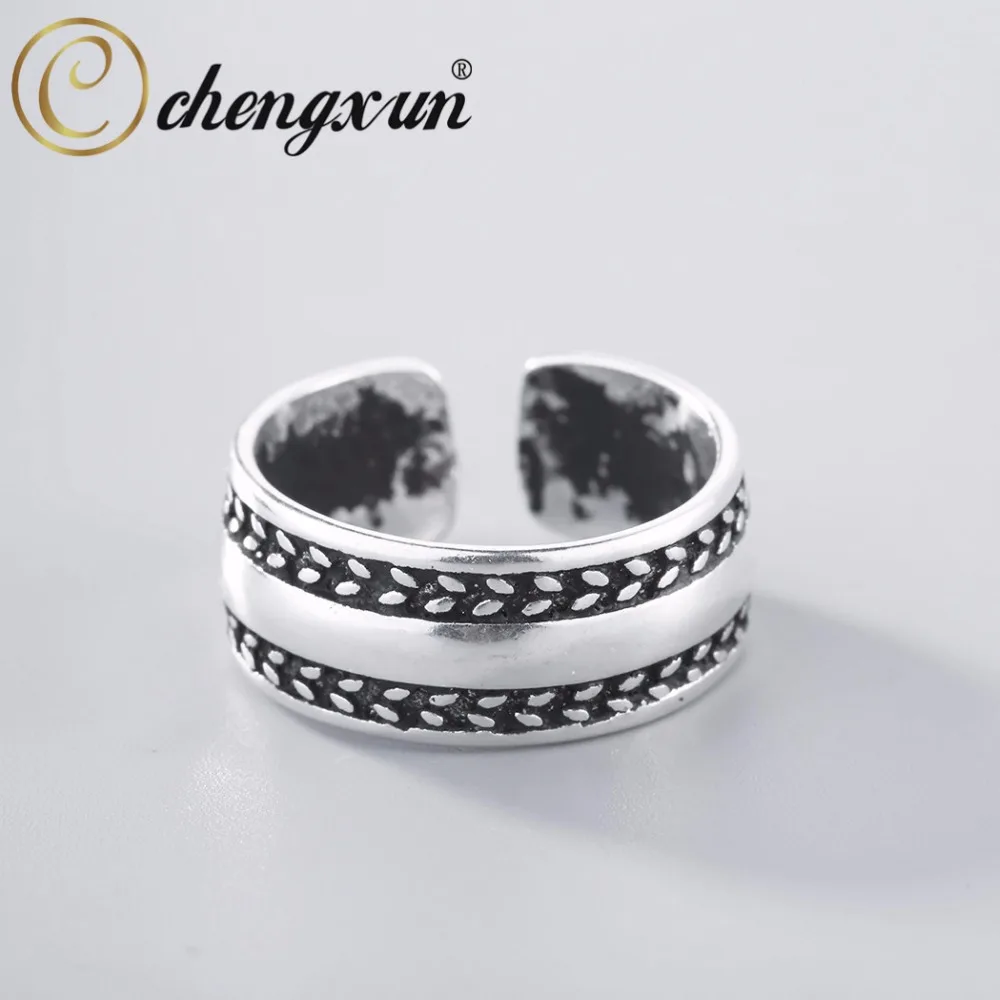 CHENGXUN Wide Sideways Unisex Ring Knot Band Thumb Open Ring Gothic Biker Men Jewelry Fashon Punk Ring 2018
CHENGXUN Wide Sideways Unisex Ring Knot Band Thumb Open Ring Gothic Biker Men Jewelry Fashon Punk Ring 2018