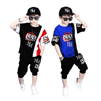 Big Boy's Summer Fashion Sets Letters Print Color Patchwork Loose Fit T-shirts+Shorts 2PCS Clothing Sets Hip Hop Dancer Sets
Big Boy's Summer Fashion Sets Letters Print Color Patchwork Loose Fit T-shirts+Shorts 2PCS Clothing Sets Hip Hop Dancer Sets