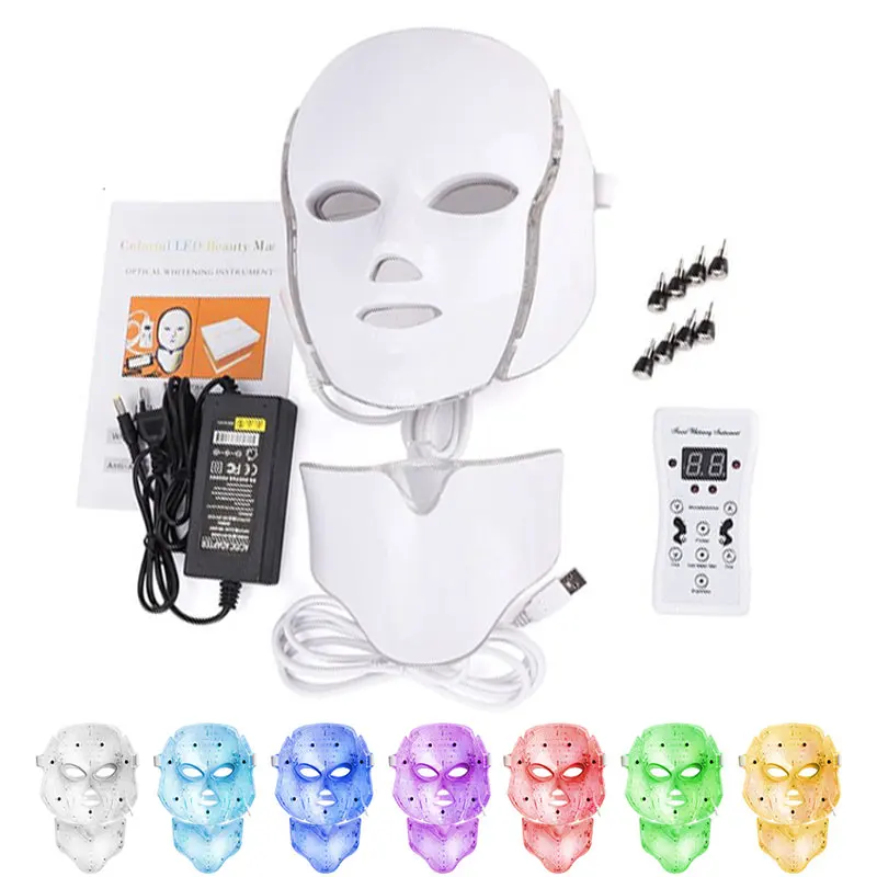 Dropshipping 7 Colors LED Facial Mask Therapy Face Mask Machine Photon Therapy Light Skin Care Wrinkle Acne Face Beauty
Dropshipping 7 Colors LED Facial Mask Therapy Face Mask Machine Photon Therapy Light Skin Care Wrinkle Acne Face Beauty