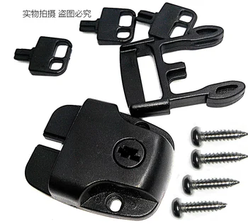 Hot Tub Spa Cover Latch Repair Kit, Lockable Safety Buckle Latch Pool Spa Lock Hot Tub Cover Boat Backpack Bag